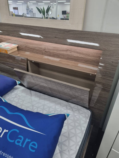 Matrix Gas Lift Bed Chestnut