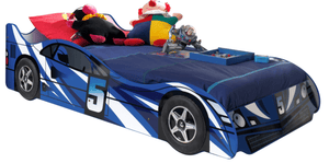 No. 5 Racing Car Bed – Blue or Red