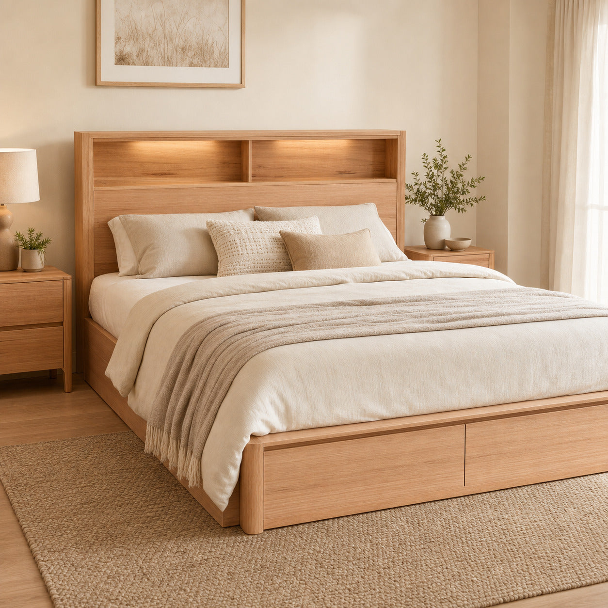 Alberta Storage Bed with Drawers
