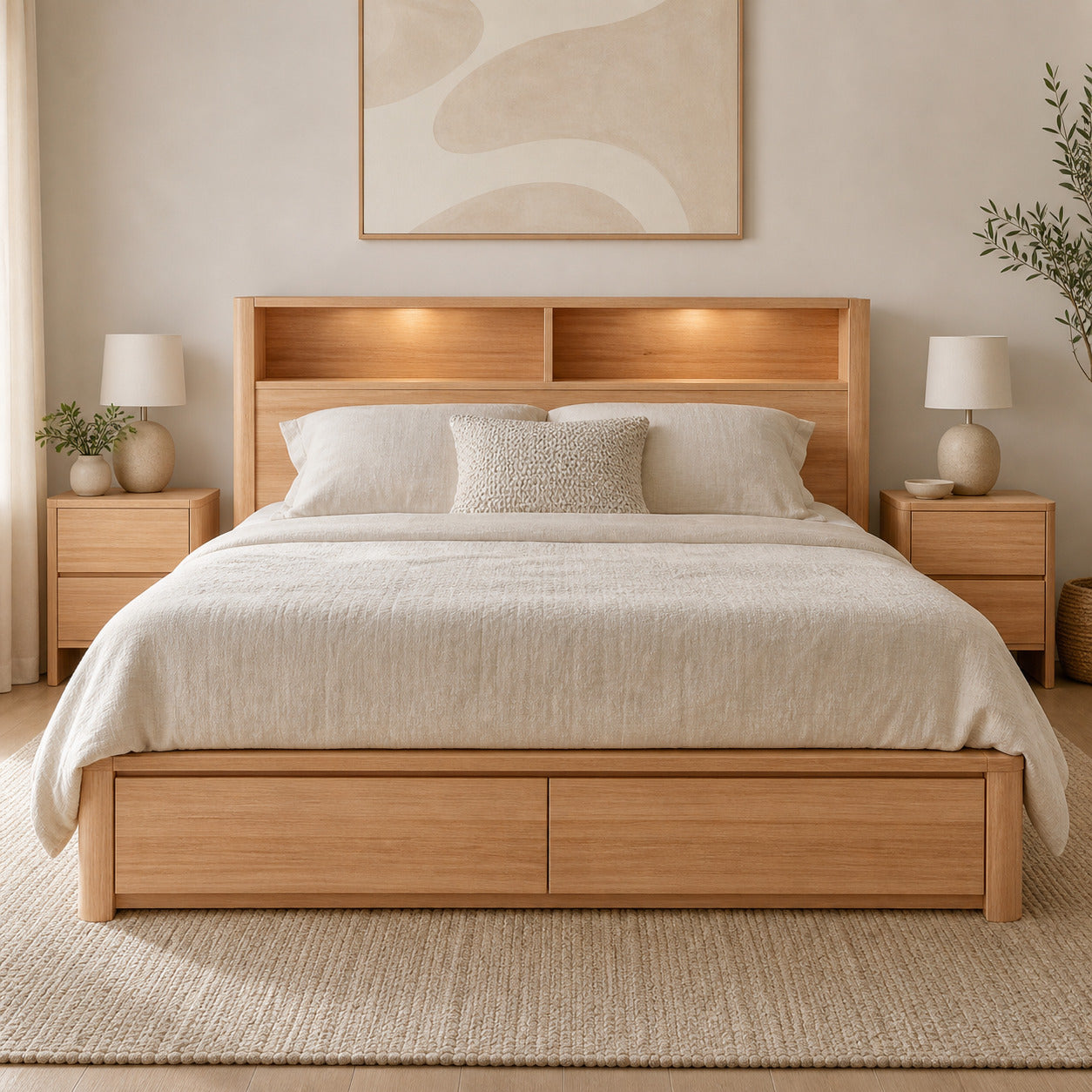 Alberta Storage Bed with Drawers