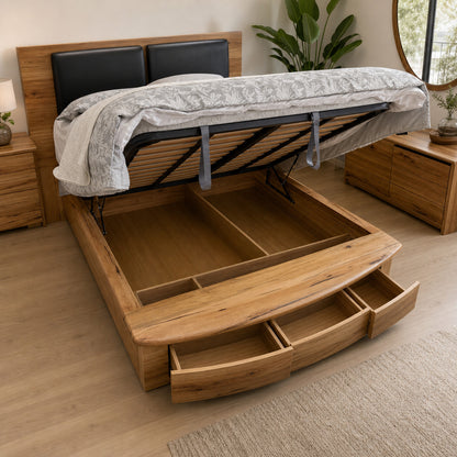 Augusta Marri Gas Lift Storage Bed