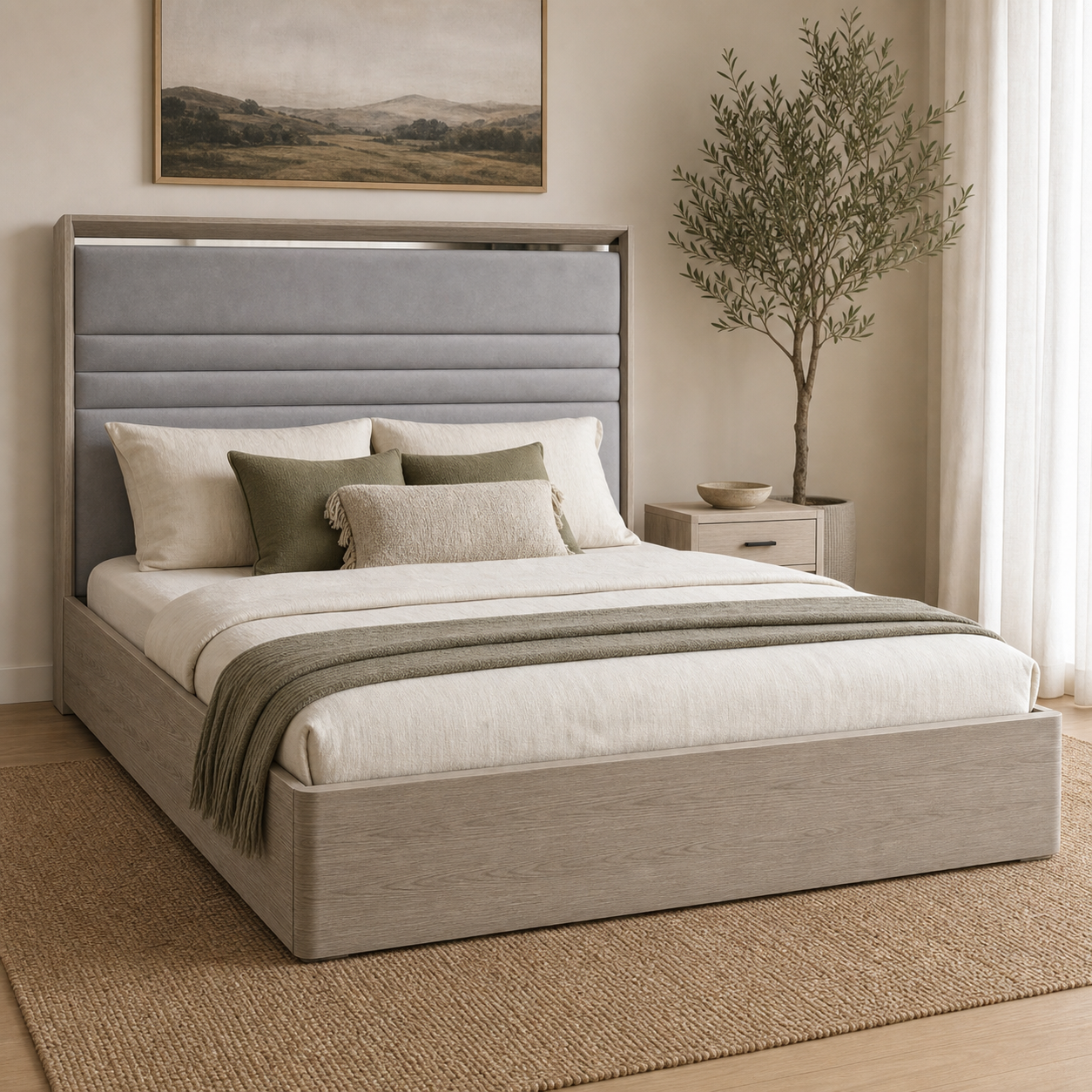 California Gas Lift Storage bed