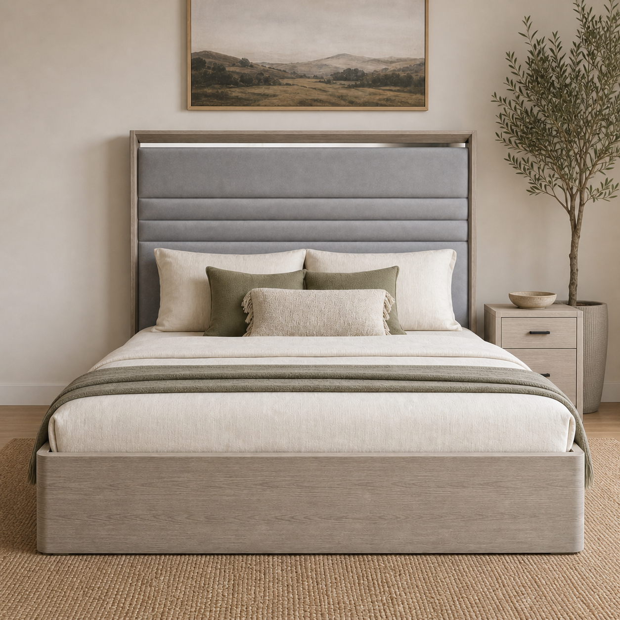 California Gas Lift Storage bed