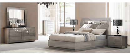 Matrix Gas Lift Bed Chestnut