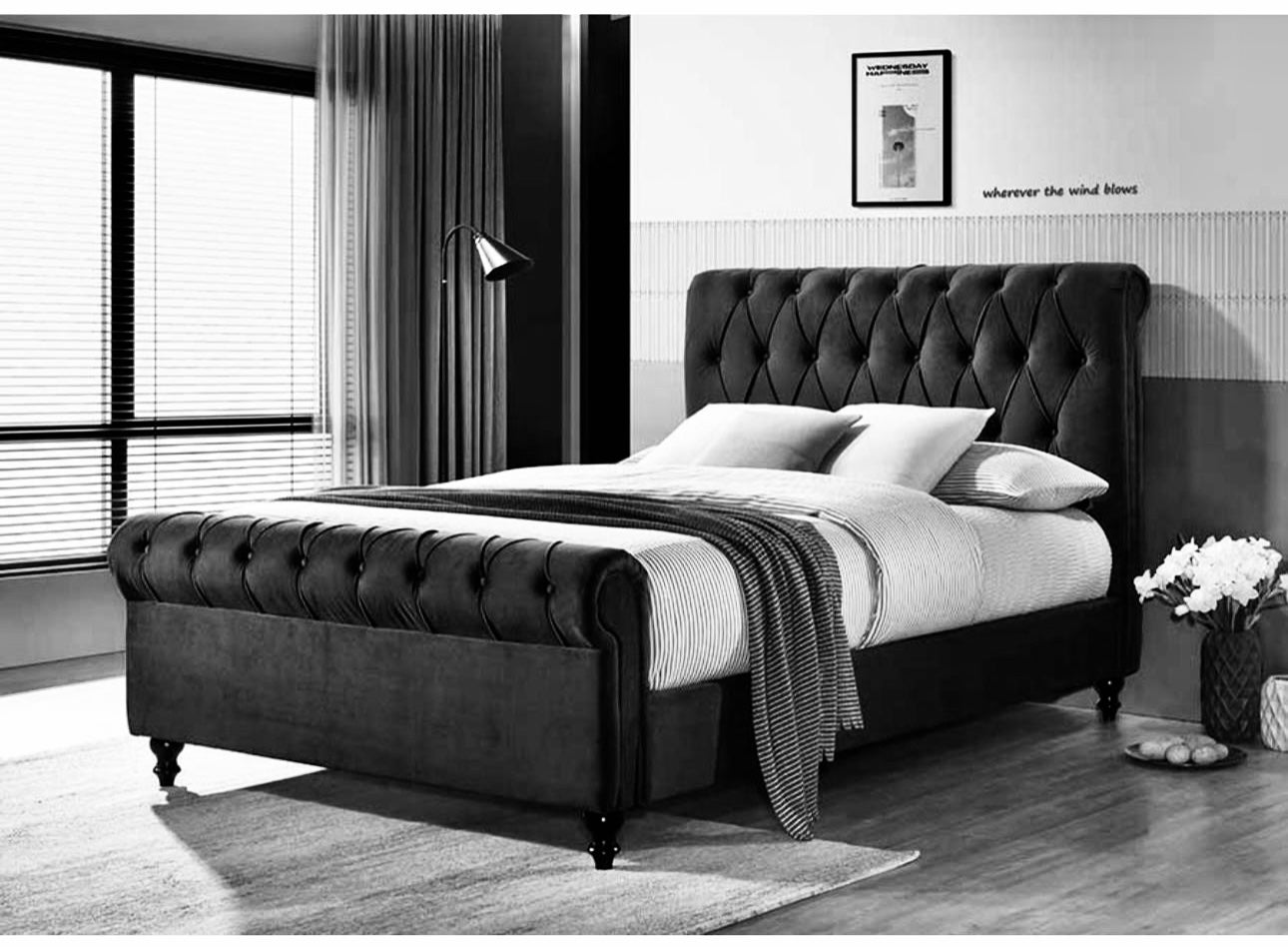 Joseph Velvet Bedroom Range