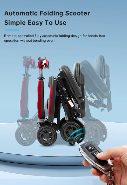 Fold and Ride Auto-Fold Mobility Scooter