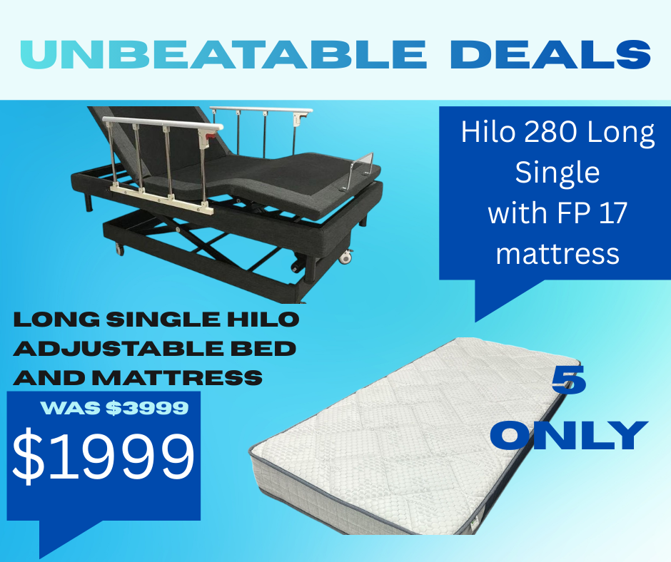 Clearance Hilo 280 Long single with FP 17 Mattress