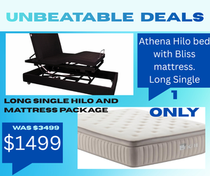 Clearance Athena Hilo and Bliss mattress