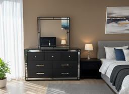 Dresser and Mirror