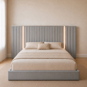 Palatial Gas Lift Storage Bed