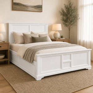 Prevelley Bed Frame with Drawers