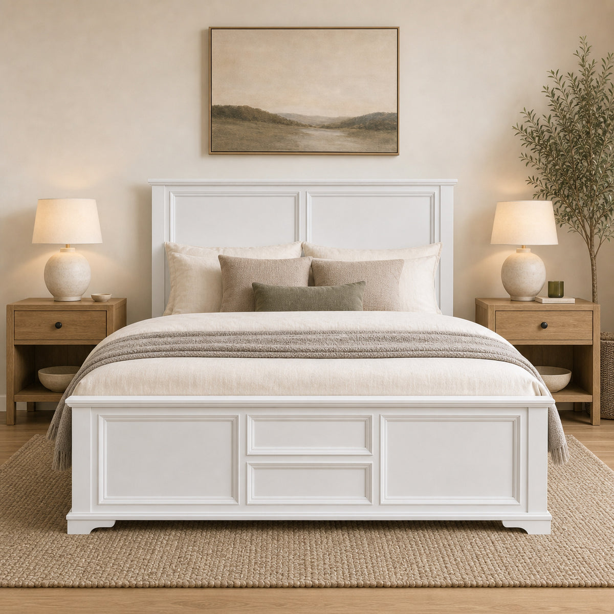 Prevelly Bed Frame with Drawers