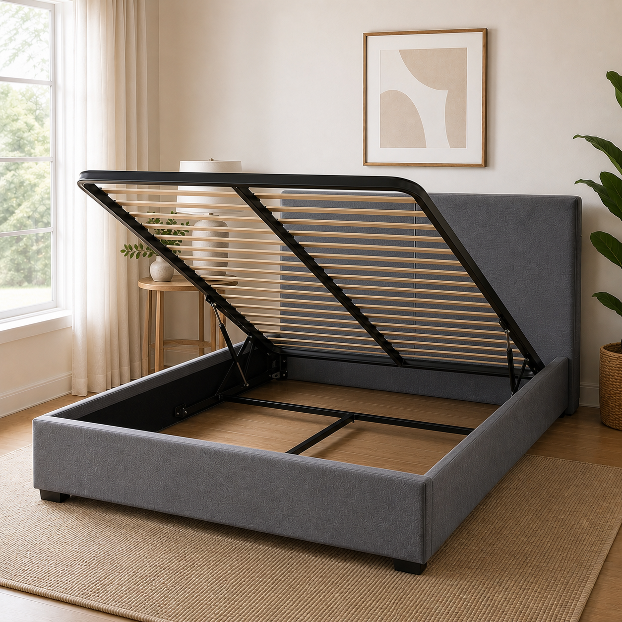 Rio gas lift storage bed