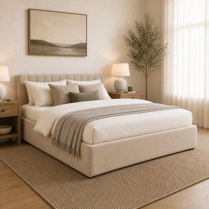 Scotty Gas Lift Storage Bedframe