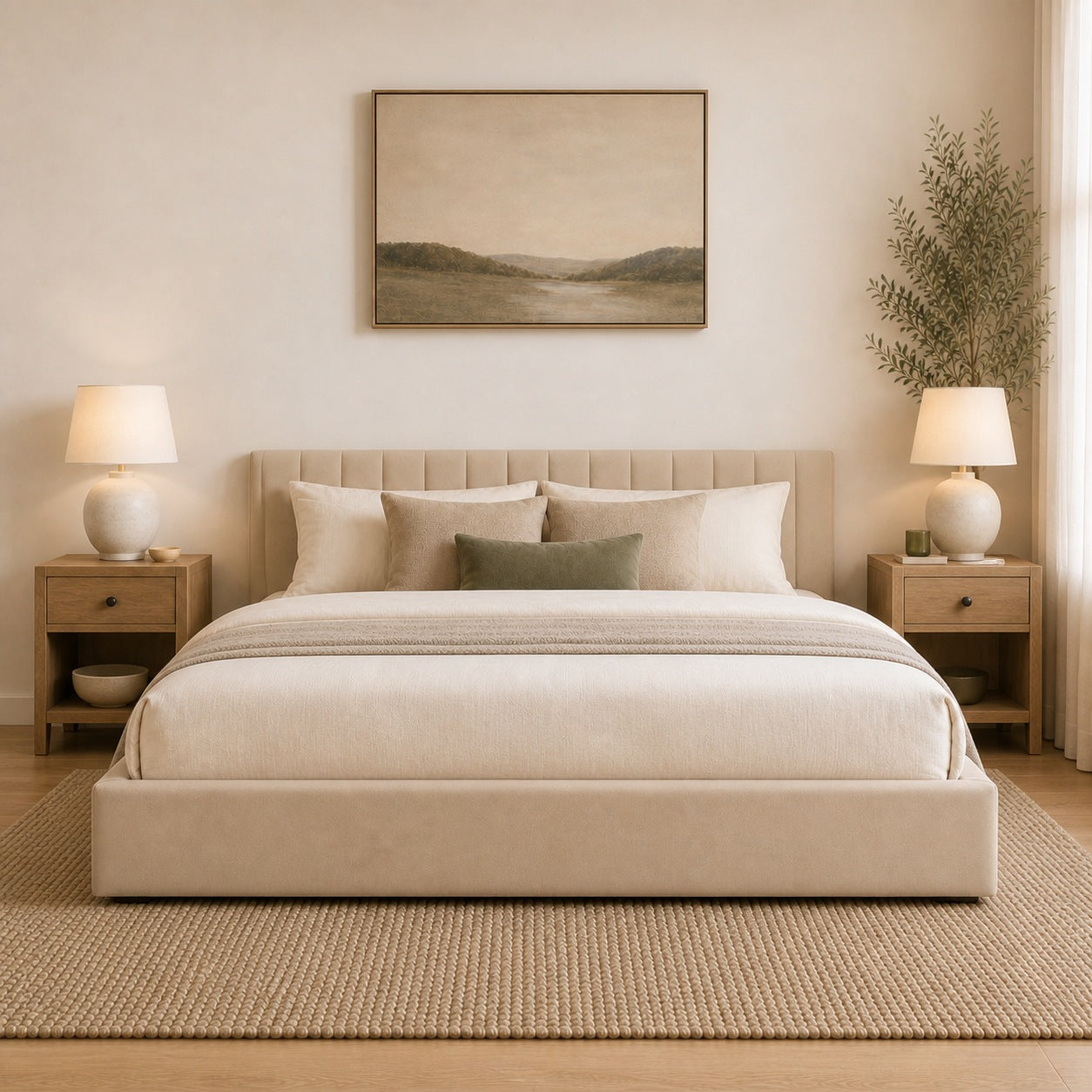 Scotty Gas Lift Storage Bedframe
