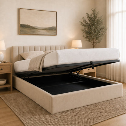 Scotty Gas Lift Storage Bedframe