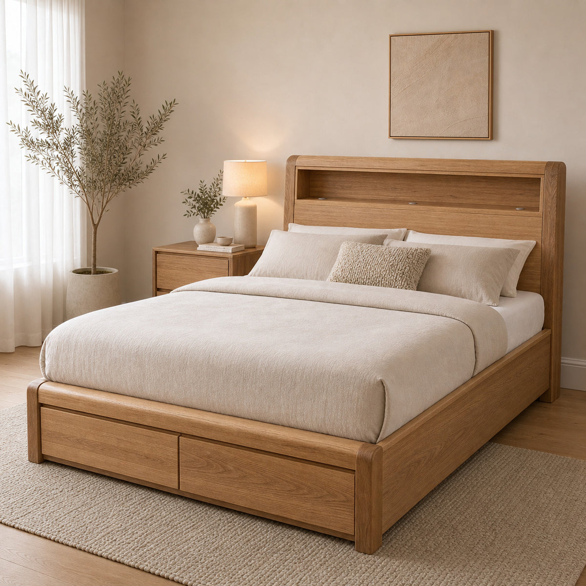 Westminster Gas Lift Storage Bed