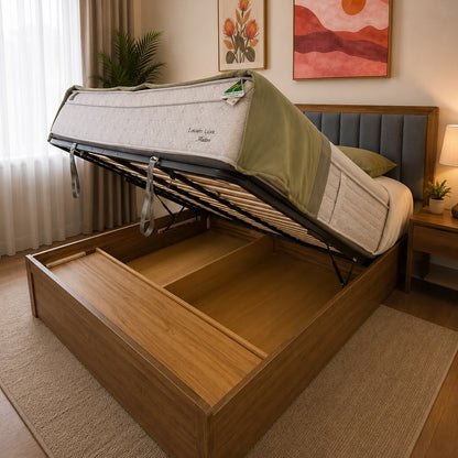 York gas lift storage bed