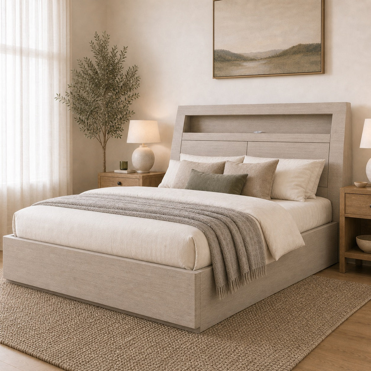 Yorkshire Gas Lift Storage Bed