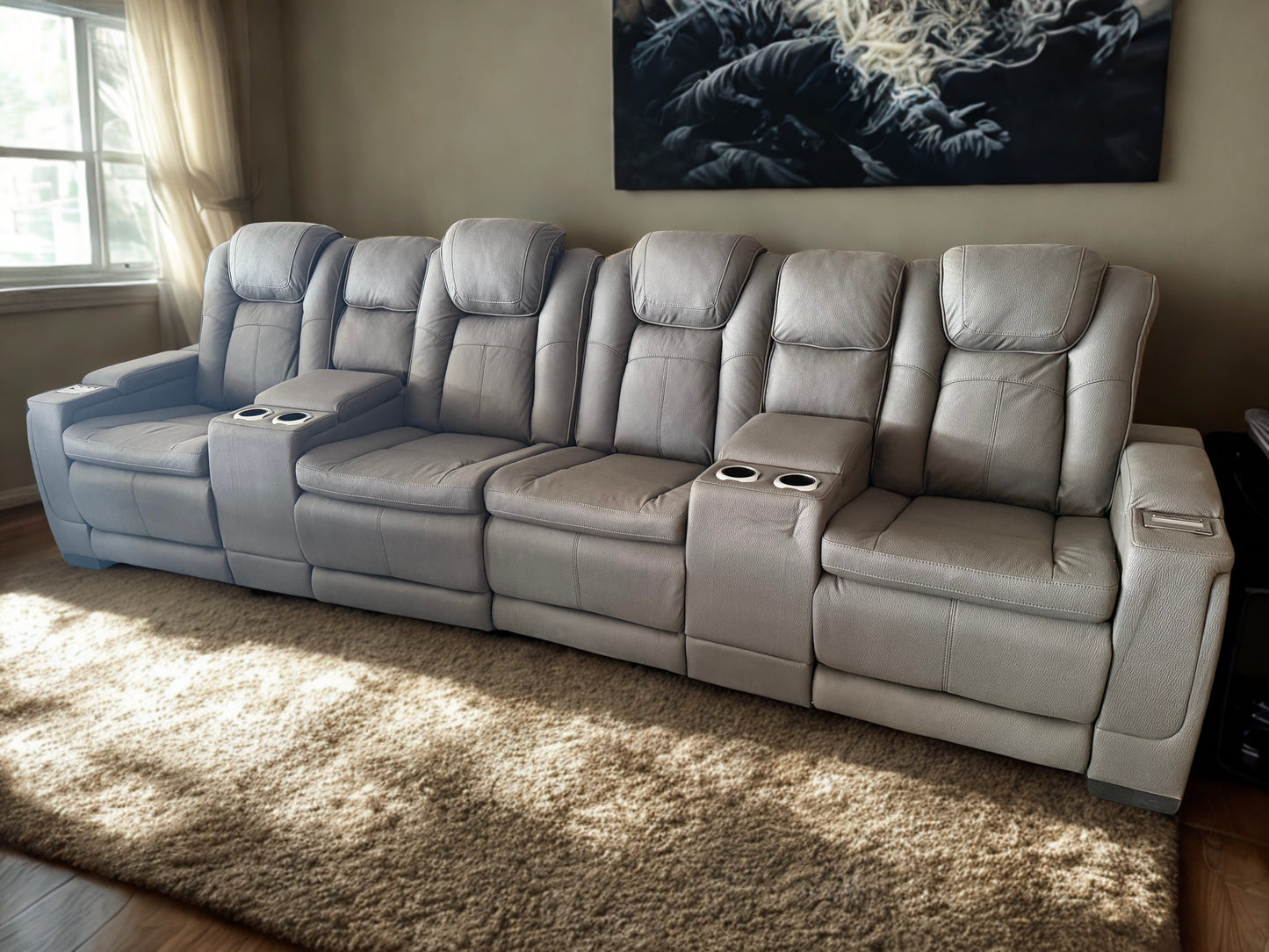 Victoria 4-seater Powered Theatre Suite