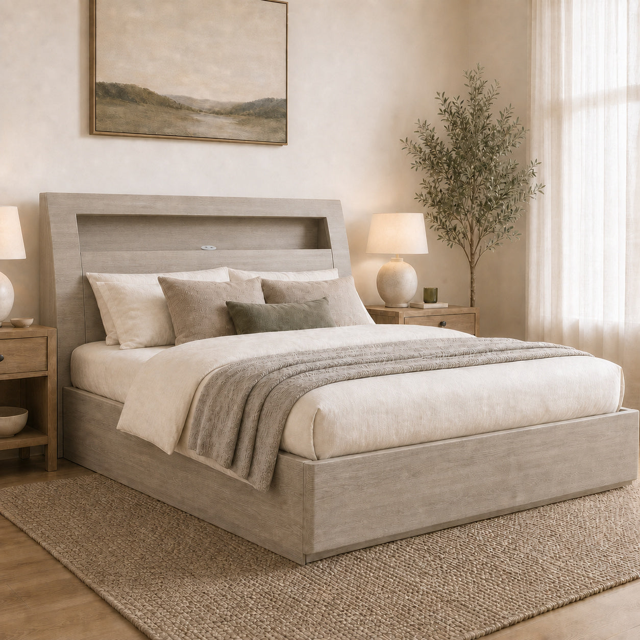 Yorkshire Gas-Lift Storage Bed