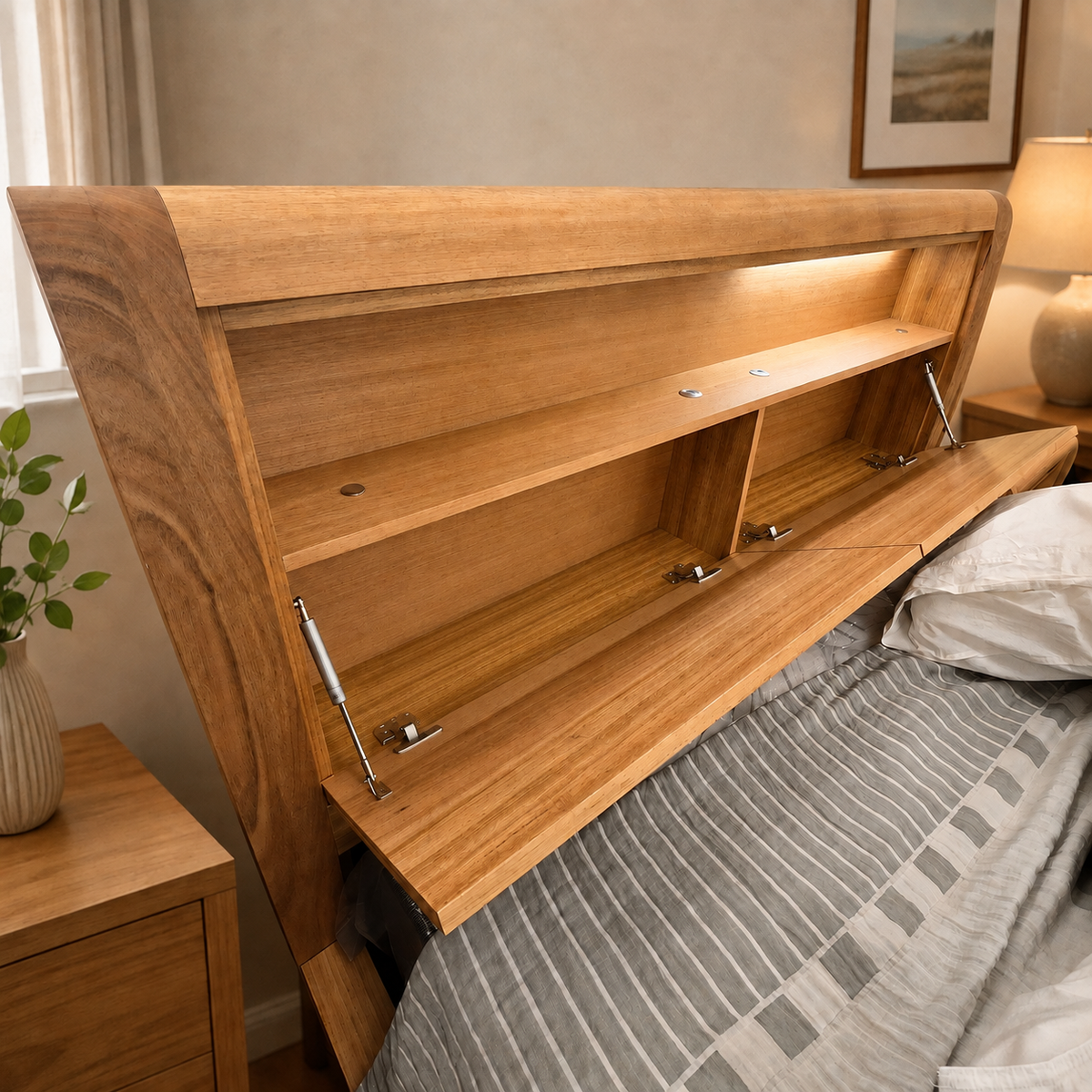Westminster Gas Lift Storage Bed